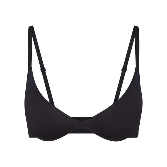 Skims Wireless Super Push up Bra Onyx Size 32B - Picture 1 of 9